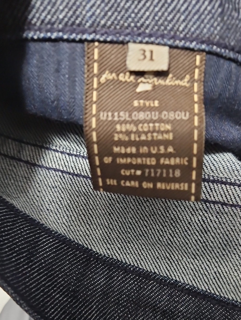 7 For All Mankind Dojo Low-Rise Flare Trouser Denim Jeans-NWOT - Picture 11 of 11
